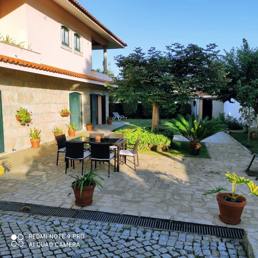 Casa Alem Rio - Quartos Para 6 Hospedes Em Santo Tirso Exterior photo